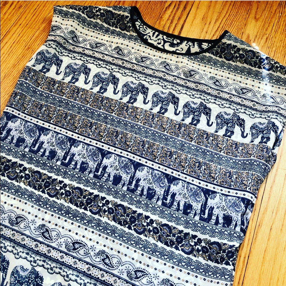 Reversible High Low Patterned Top - image 3